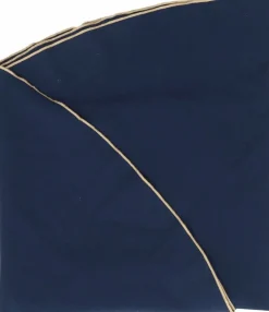 Nappe en coton bleue marine Wilhemina - Broste Copenhagen