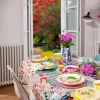 Nappe en coton 150x220cm Kashmir Print - Lucas du Tertre