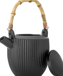 Neri Théière Noir Grès - Bloomingville