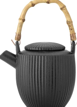 Neri Théière Noir Grès - Bloomingville
