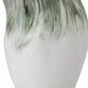 Nisha Vase, Verte, Grès
