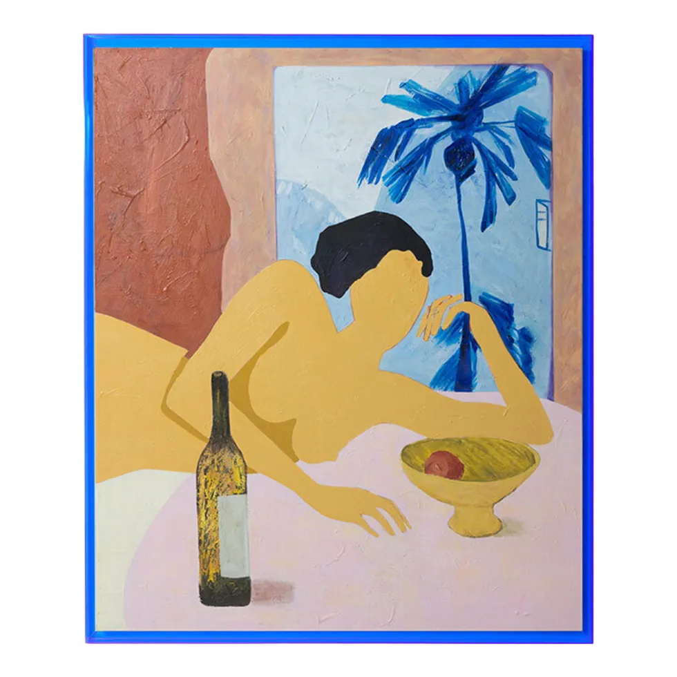Oeuvre d'art encadrée 'Catch My Drift' 107 x 127Cm - HKliving