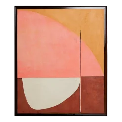 Oeuvre d'art encadrée 'Roseate Hues' 107x127cm - HKliving