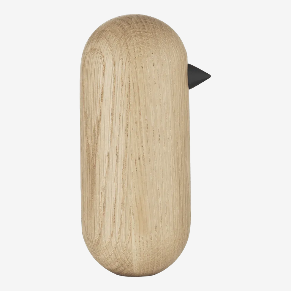 Oiseau en bois 13,5 cm Little Bird Oak - Normann Copenhagen