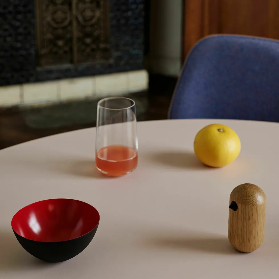Oiseau en bois 13,5 cm Little Bird Oak - Normann Copenhagen
