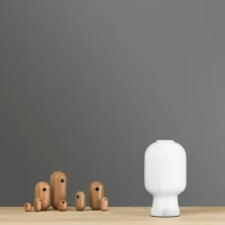 Oiseau en bois 13,5 cm Little Bird Oak - Normann Copenhagen