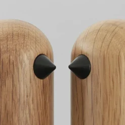 Oiseau en bois 13,5 cm Little Bird Oak - Normann Copenhagen