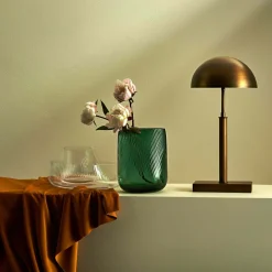 Opti Vase Medium - Nude Glass