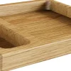 Organisateur de bureau en chêne 19x21,5cm Lima - Metallbude