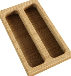 Organisateur de bureau en chêne 19x11,5cm Lima - Metallbude