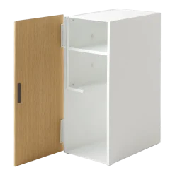 Organisateur de console de jeux en acier blanc 36,5x24,7x60,3cm - Yamazaki