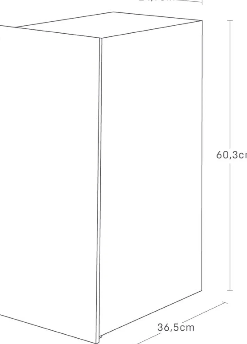 Organisateur de console de jeux en acier blanc 36,5x24,7x60,3cm - Yamazaki