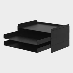 Organiseur de bureau noir Organiser - Ferm Living