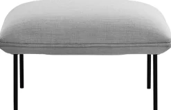 Ottoman en laine gris Nakki - Woud