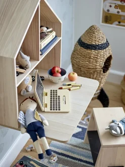 Panier avec son couvercle fusée en fibres naturelles Cosmina -Bloomingville mini