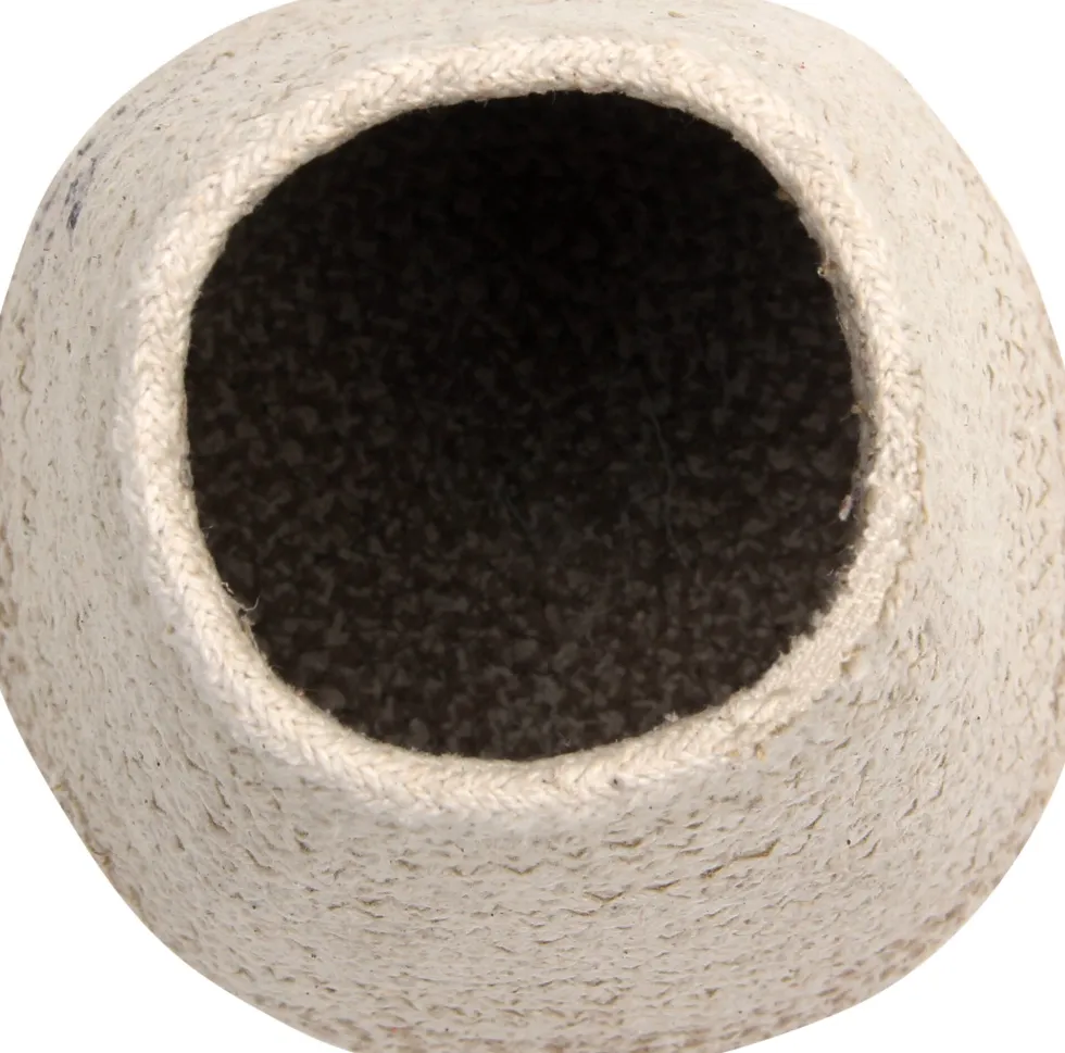 Panier de rangement en coton beige 23 x 27 cm Mushroom - Lorena Canals