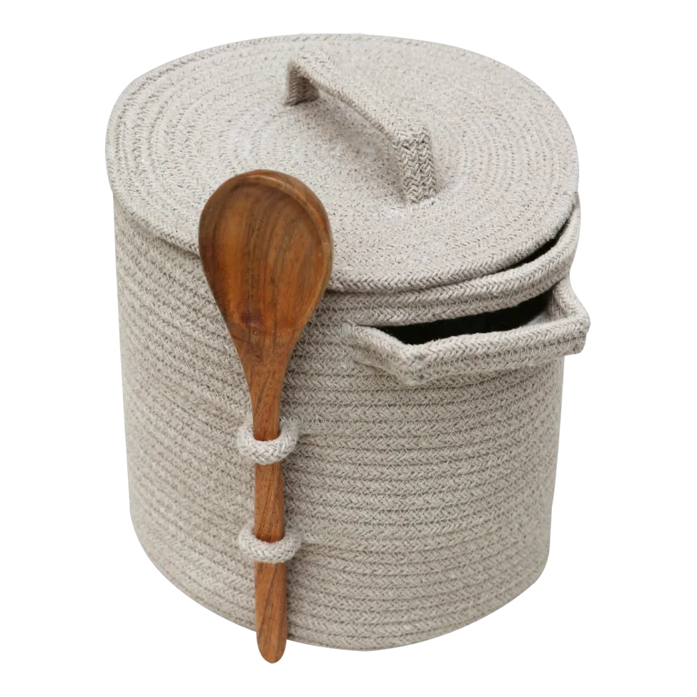 Panier de rangement en coton 21 cm Little chef - Lorena Canals