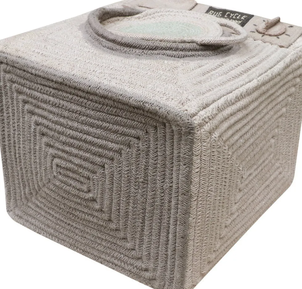 Panier de rangement en polyester 30 x 33 cm Washing machine - Lorena Canals