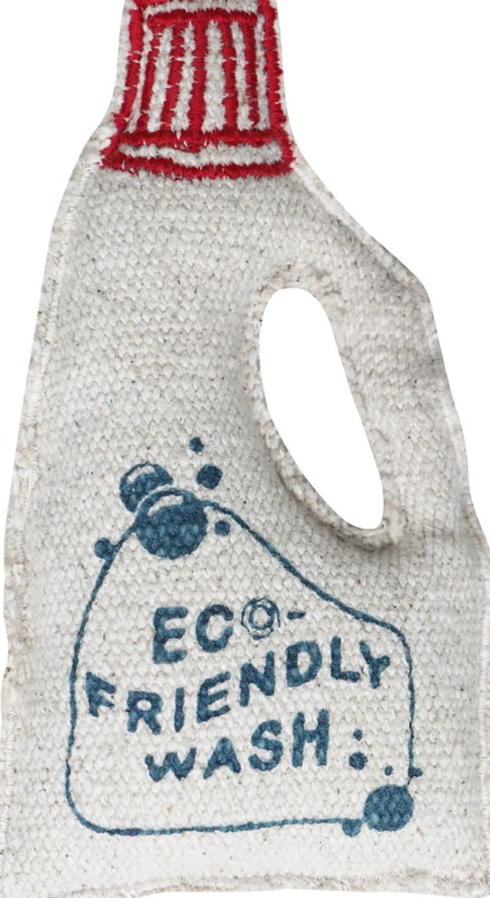 Panier de rangement en polyester 30 x 33 cm Washing machine - Lorena Canals