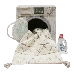 Panier de rangement en polyester 30 x 33 cm Washing machine - Lorena Canals