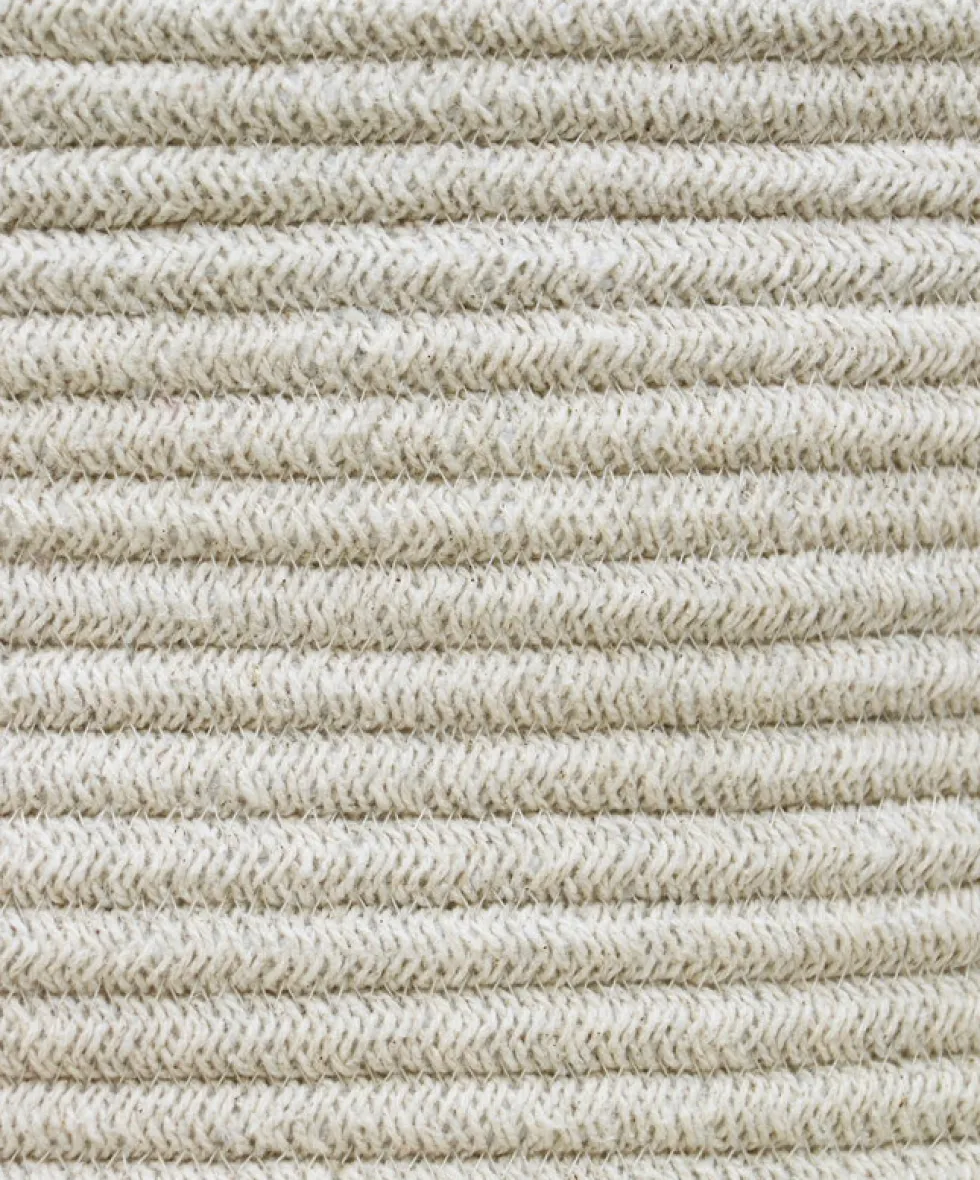 Panier en coton beige 35 x 20 cm Gram - Lorena Canals
