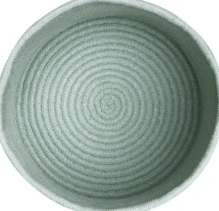 Panier en coton bleu 35 x 20 cm Gram - Lorena Canals