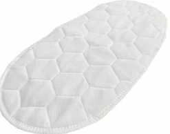 Panier à langer en crochet vert et matelas Moses - Happy Moses