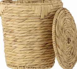 Panier Peri W/Lid Nature Jacinthe d'eau - Bloomingville