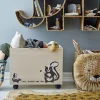 Panier pour enfant en fibres naturelles lion Harrison - Bloomingville Mini