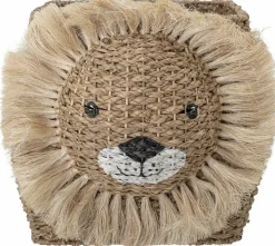 Panier pour enfant en fibres naturelles lion Harrison - Bloomingville Mini