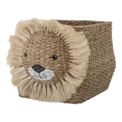 Panier pour enfant en fibres naturelles lion Harrison - Bloomingville Mini