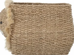 Panier pour enfant en fibres naturelles lion Harrison - Bloomingville Mini