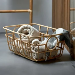Panier rectangulaire en rotin naturel Carry Me - Cane-Line