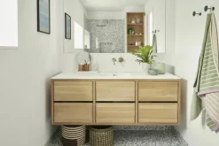 2 Paniers en abaca Pin - Hübsch