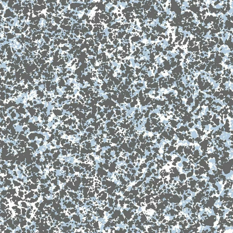 Papier peint bleu Beaux Arts Raccordable - Edito