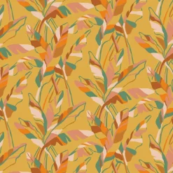 Papier peint jaune Banana Raccordable - Edito