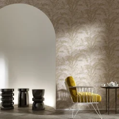 Papier peint olive Abondance - Season Paper
