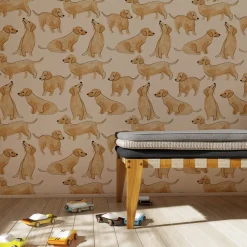 Papier peint Teckels - Season Paper