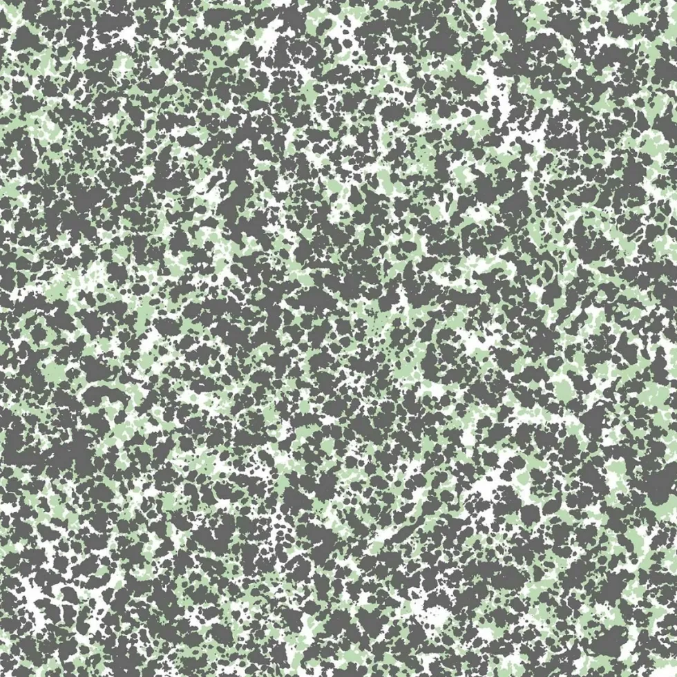 Papier peint vert Beaux Arts Raccordable - Edito