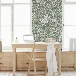 Papier peint vert Beaux Arts Raccordable - Edito