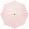 Parasol rond en tissu à rayures rose Laurens Stripe The Premium - Business & Pleasure