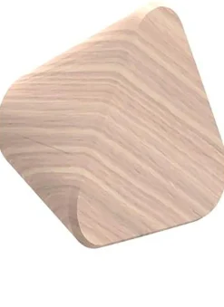 Patère en chêne naturel 9 cm Léonie - Hartô