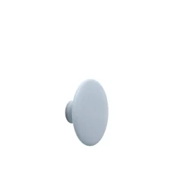 Patère ronde en céramique bleu clair 13cm Dots - Muuto