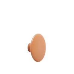 Patère ronde en céramique orange 13cm Dots - Muuto