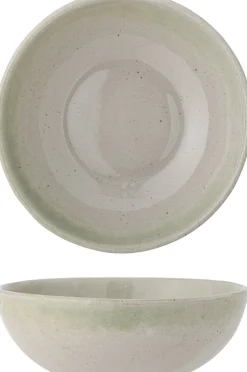 Paula Bowl Green Stoneware - Bloomingville