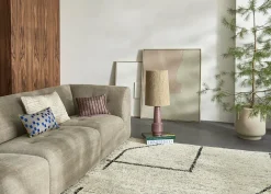 Peinture abstraite Olive/Nu 100X120Cm - HKLIVING