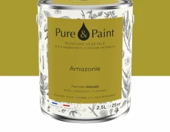 Peinture végétale velouté Amazonie 2,5L - Pure & Paint
