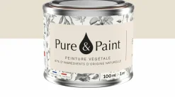 Peinture végétale velouté Bouleau 100ML - Pure & Paint