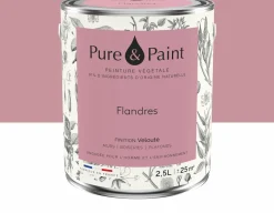 Peinture végétale velouté Flandres 2,5L - Pure & Paint