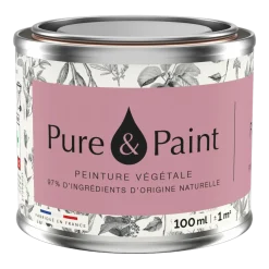 Peinture végétale velouté Flandres 100ML - Pure & Paint